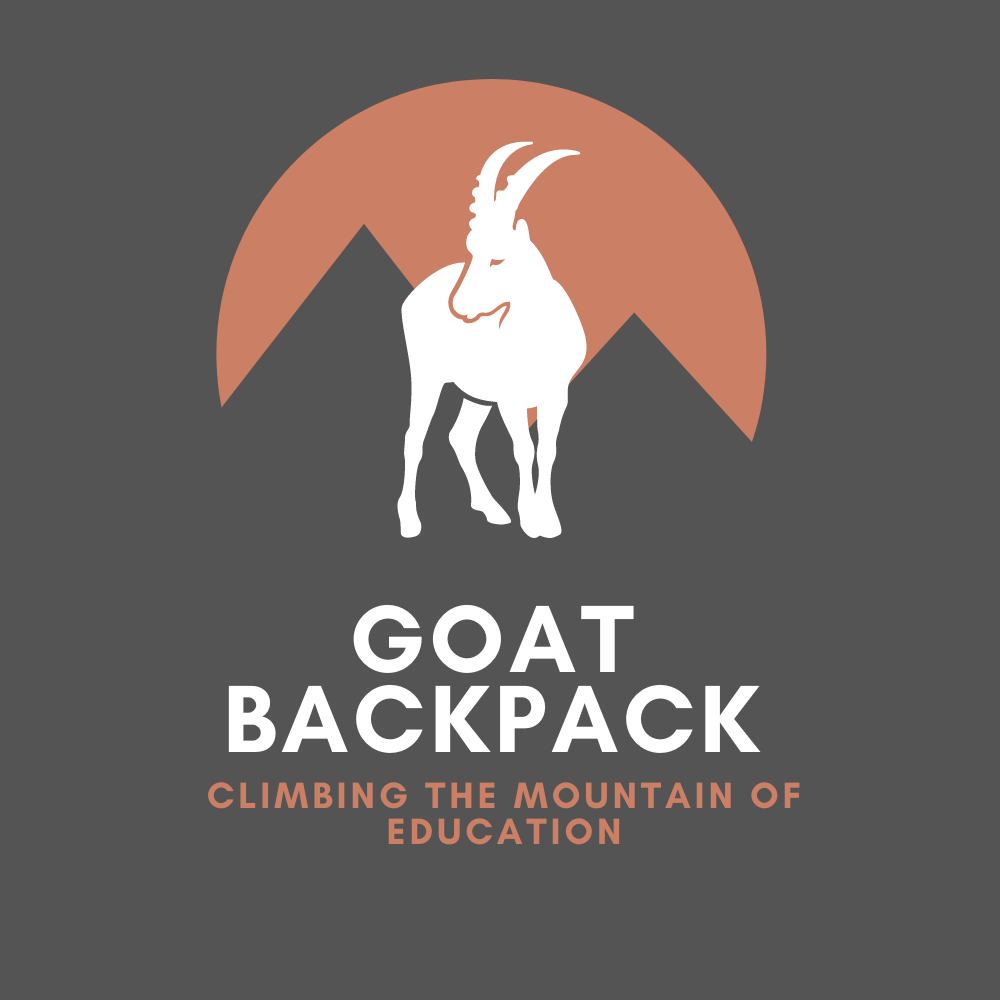 goat backpack logo