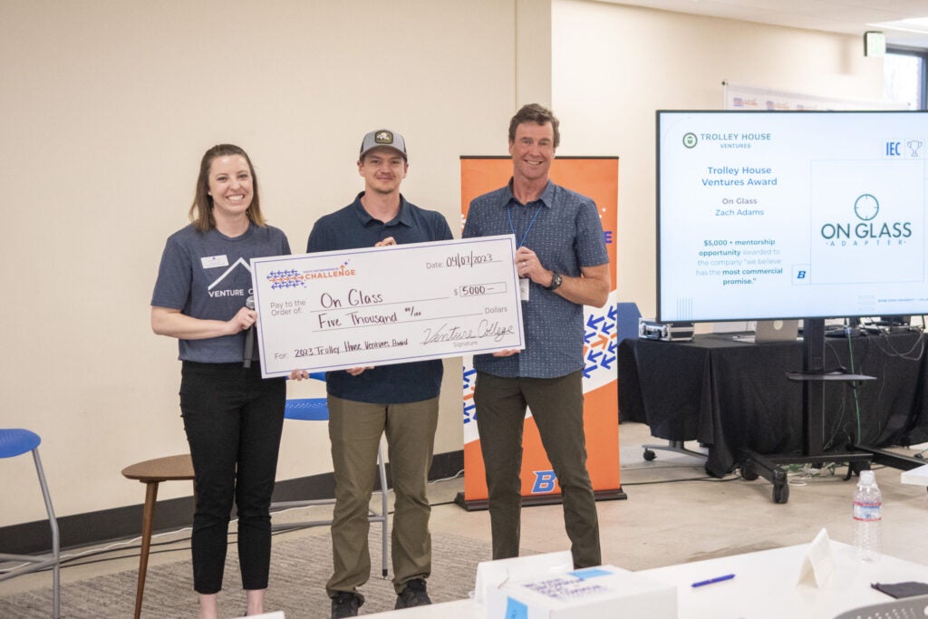 Zach Adams, Trolley House Ventures Award Recipient