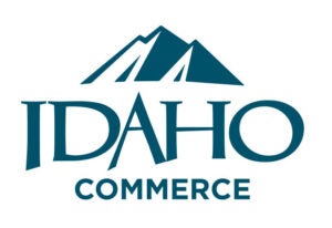 Blue Idaho Commerce Logo