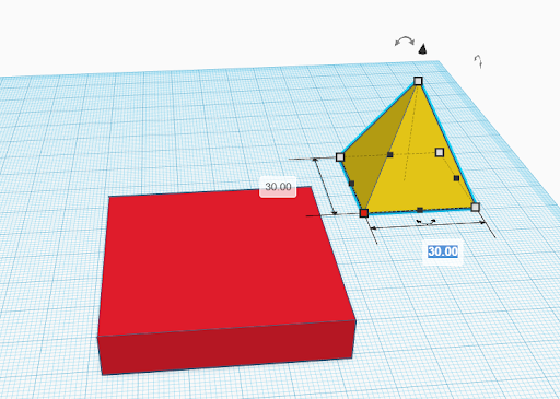 Shapes within work plane