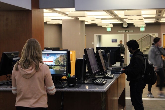 people using computers