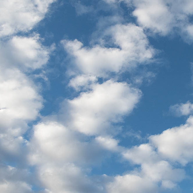 Clouds and blue sky