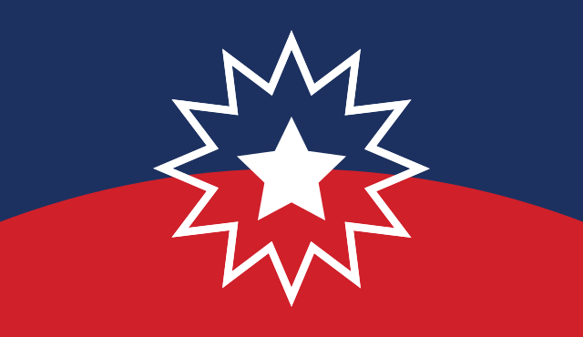 The Juneteenth flag