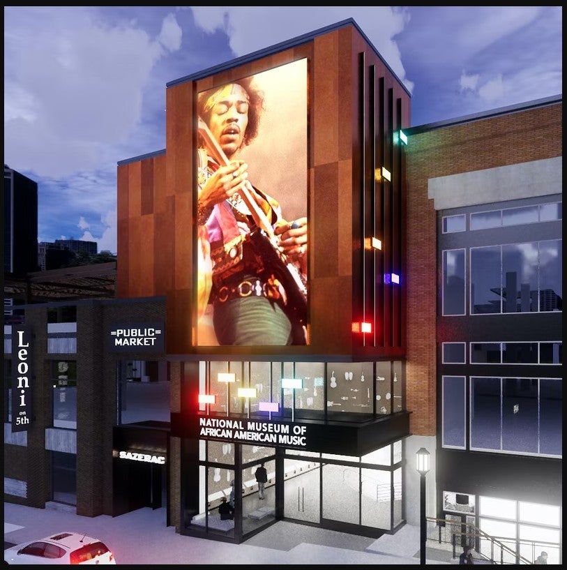 Jimi Hendrix exhibit
