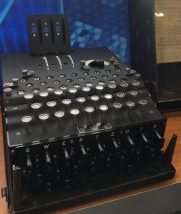 An enigma machine