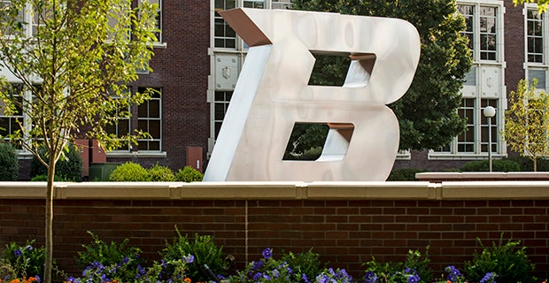 B sculpture