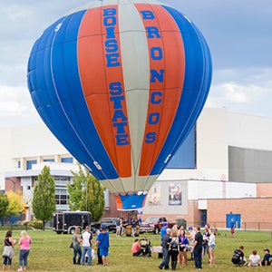 Bronco hot air balloon