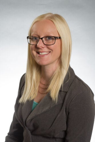 Jessica Wells, Criminal Justice, Schoo of Public Service, studio portrait, Allison Corona photo