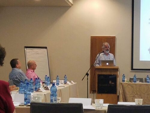 Greg Hampikian, teaching in Israel.