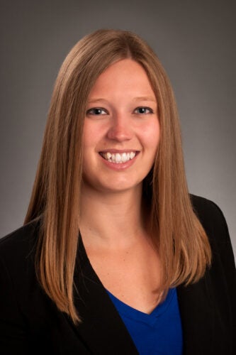 Danielle Swerin, Criminal Justice, faculty/staff, studio portrait by Priscilla Grover