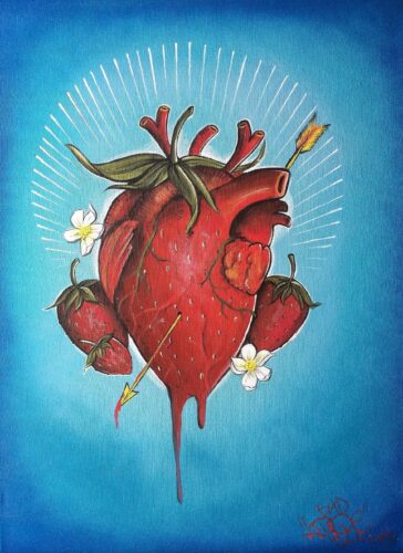 Art by Lupita (Bad Apple) Garcia
