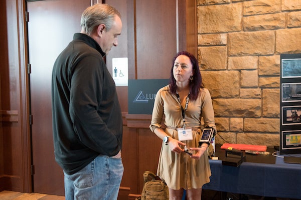 Participants talk at Idaho Entrepreneur Challenge