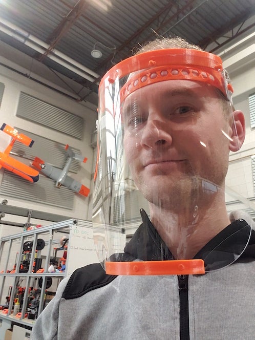 face shield prototype