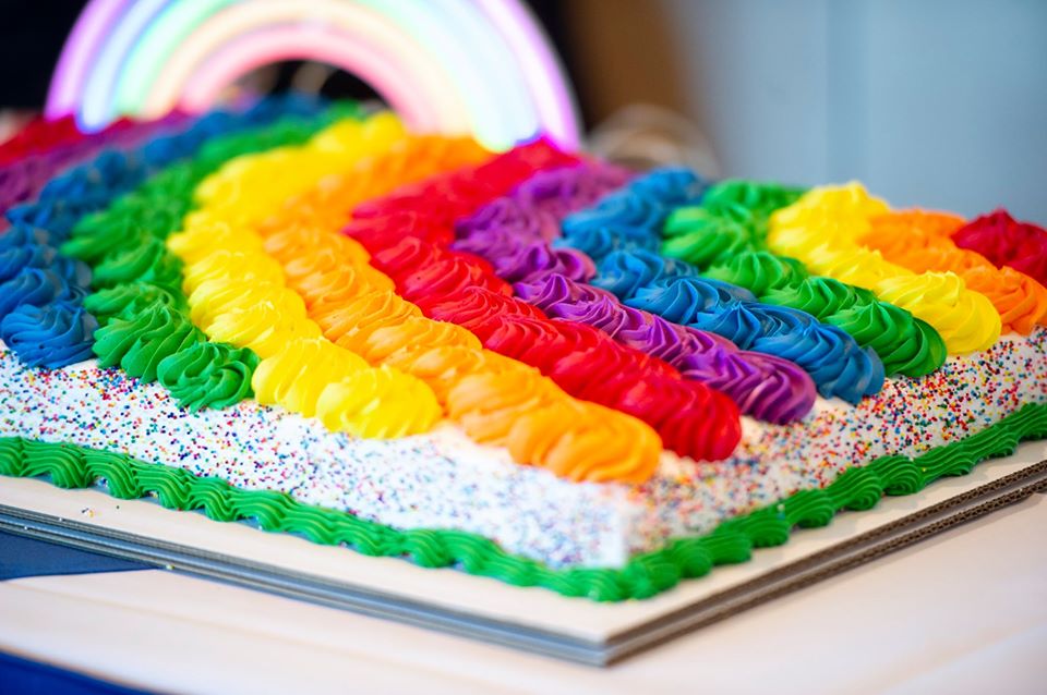 rainbow cake