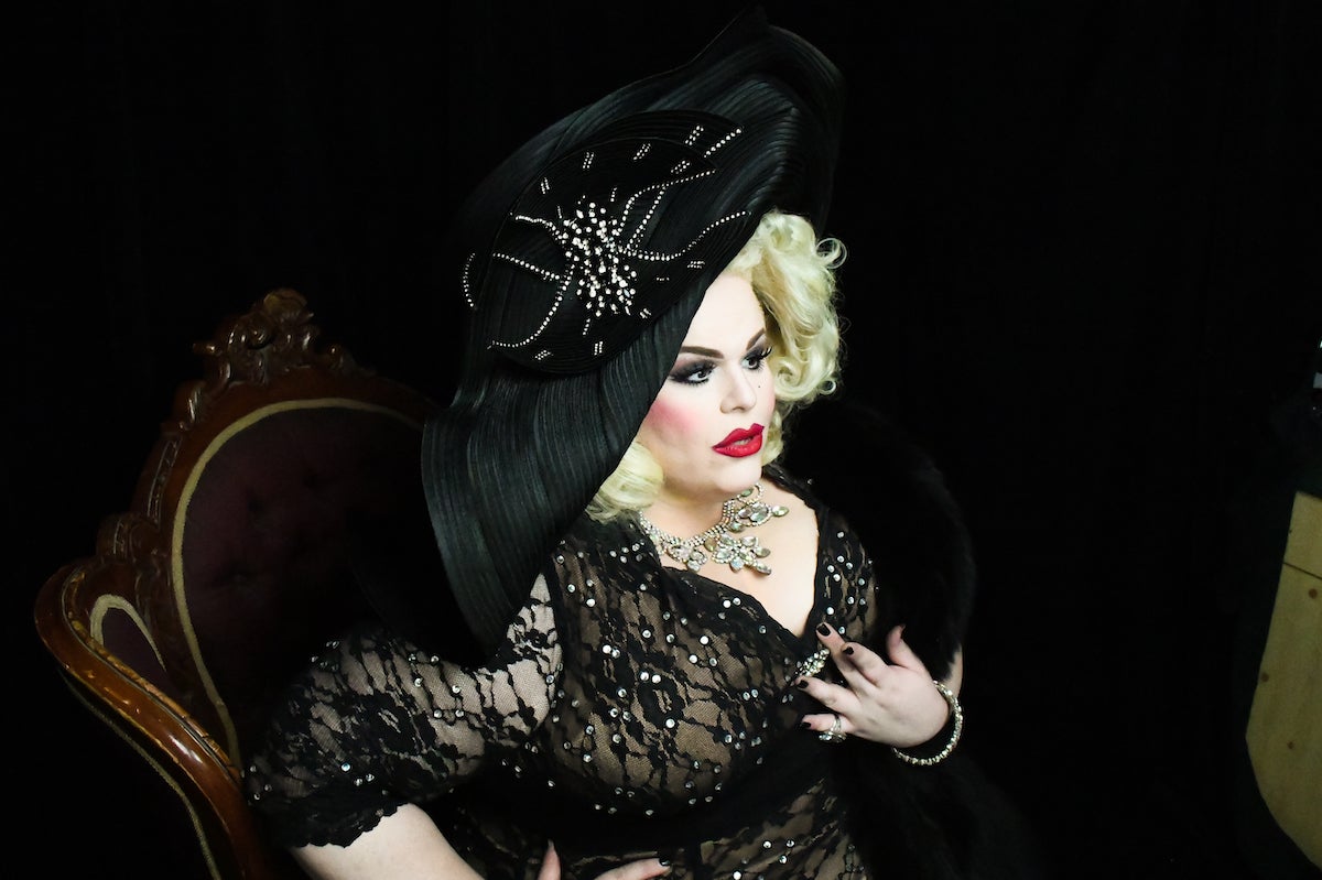 Minerva Jayne on stage