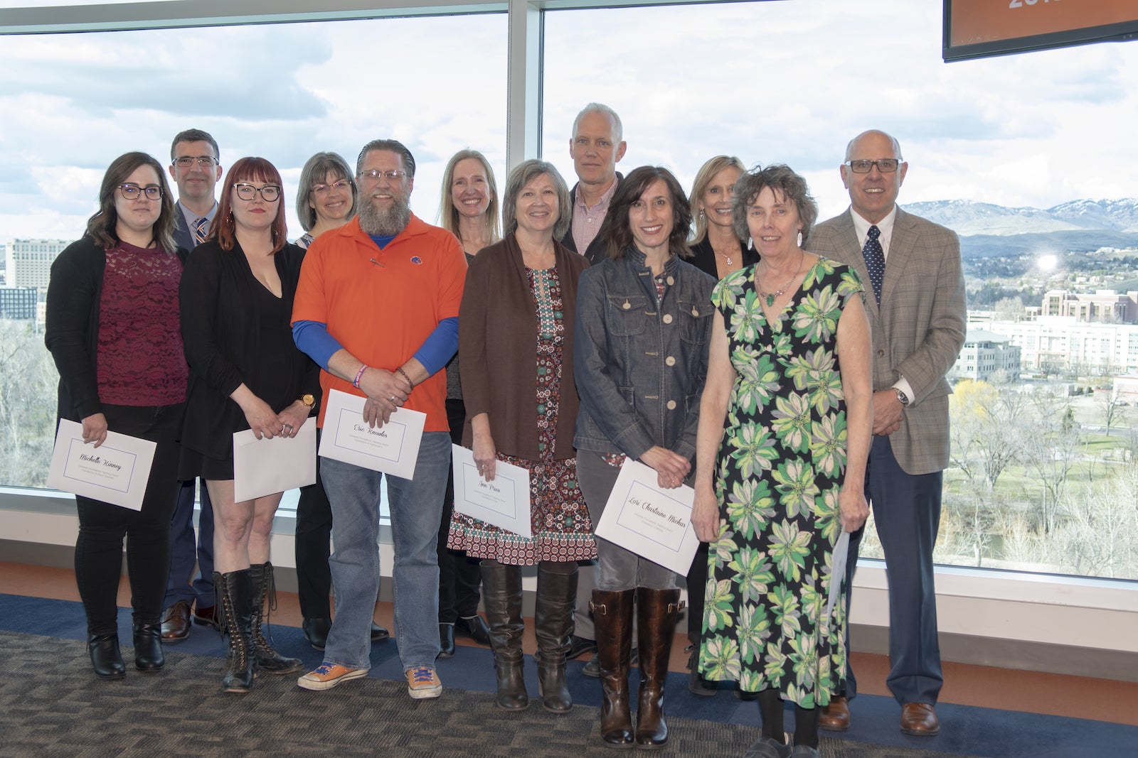 University Foundations faculty pose together