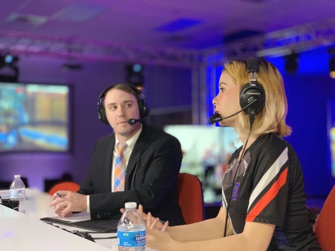 Esports team members