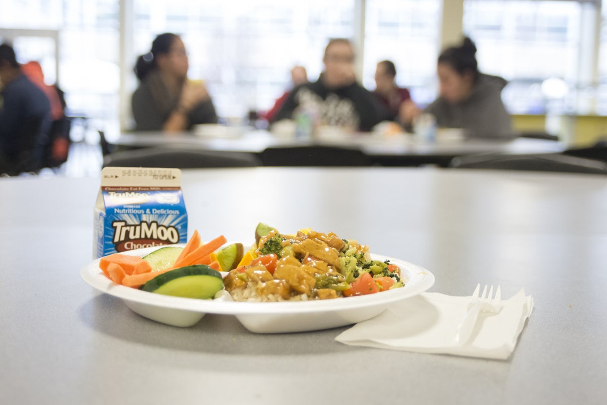 cafeteria food