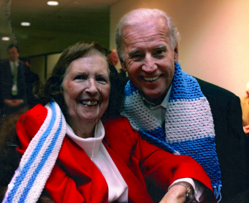 Joe Biden with Bethine Church