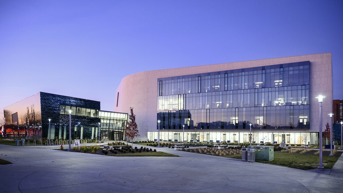 Center for the visual arts building exterior.