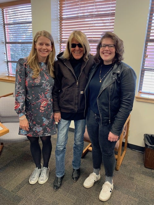 Mary Lowry, Joy Williams, Ariel Delgado Dixon.