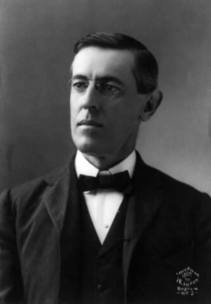 Portrait of President Woodrow Wilson