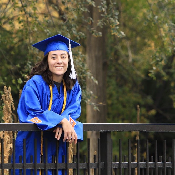 Zoe Yamada Stave, history student at Boise State