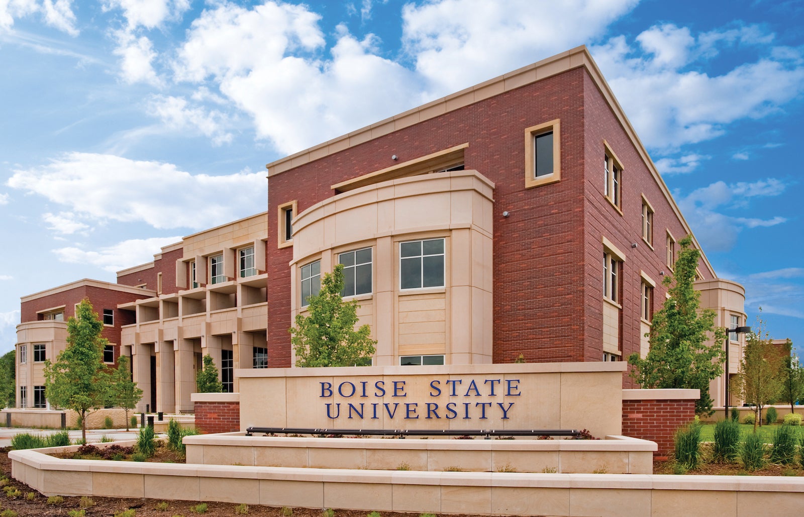 Business building exterior
