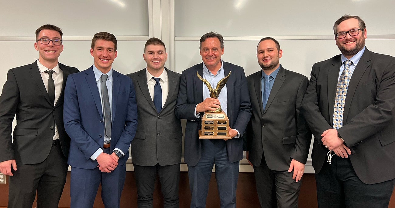 Boise State's 1st place CFA competition team