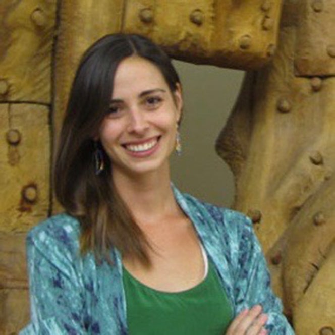 Ziortza Gandarias Beldarrain, assistant professor from the Basque Studies program in the Department of World Languages