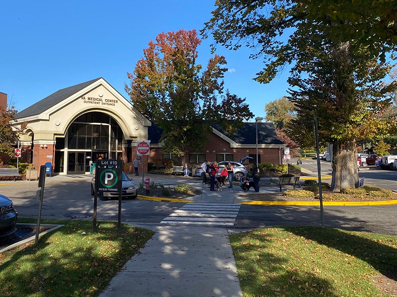 Exterior of the Boise VA Medical Center Outpatient Clinic.