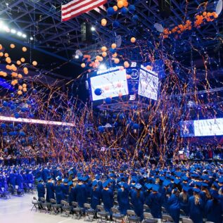 Winter 2023 graduates celebrate commencement at ExtraMile arena