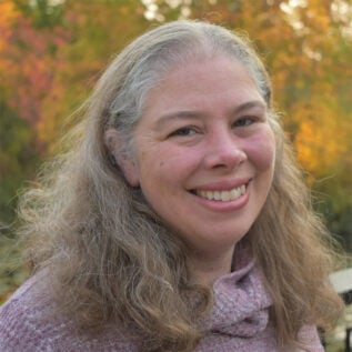 Outdoor headshot of Jennifer Weaver, Boise State associate professor of psychology