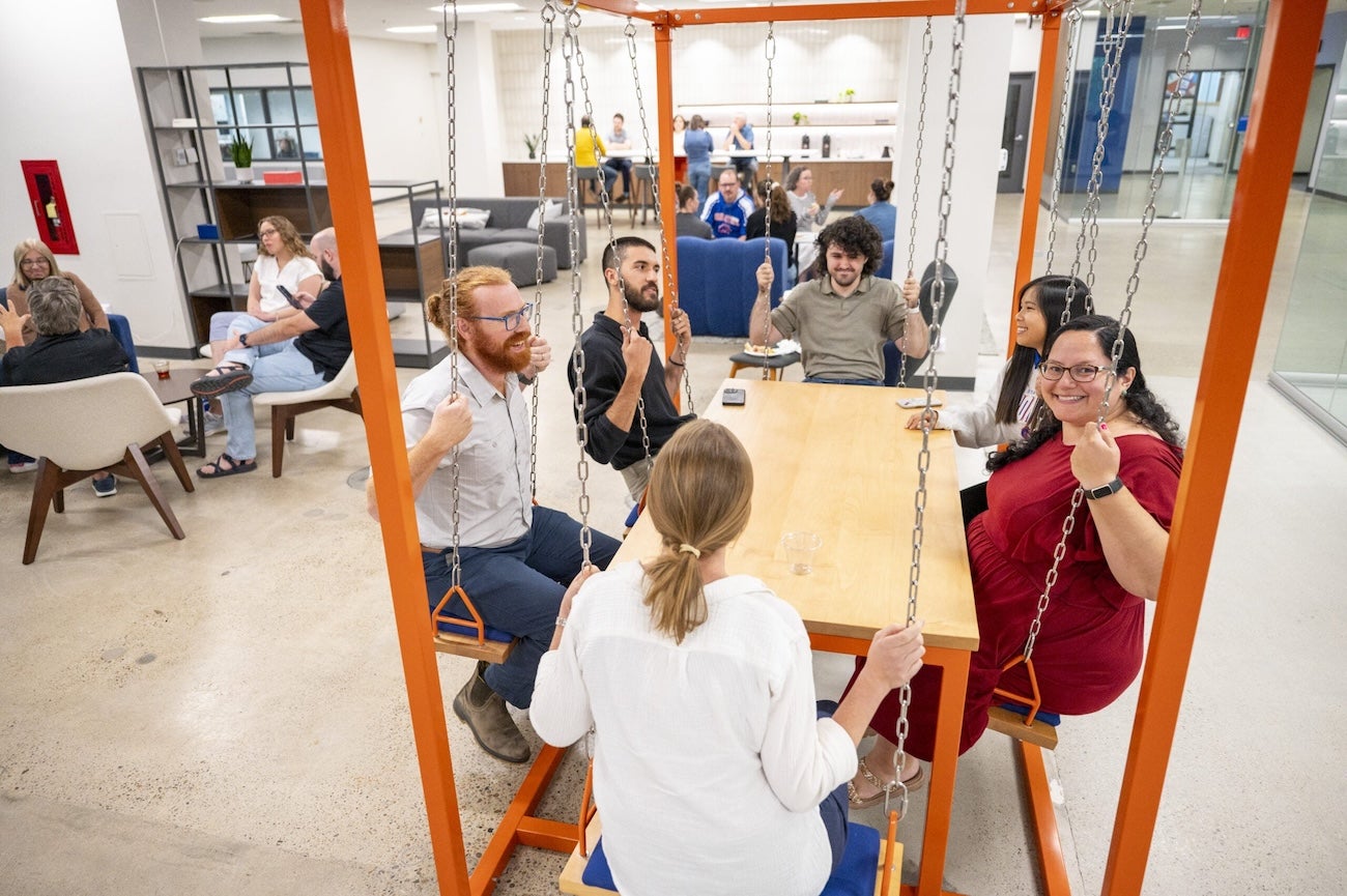 Photo of The SPACE during Brand Camp, Office of Communications and Marketing.