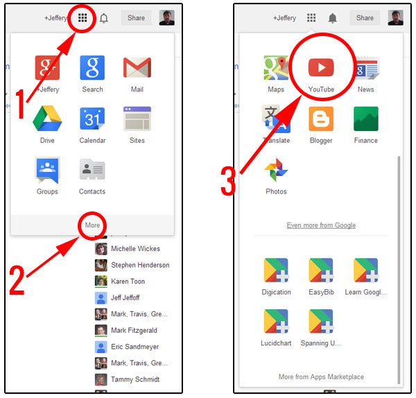 Google App Launcher
