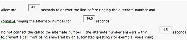 Cisco mobile connect timings