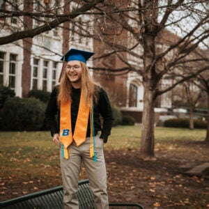 Applied science graduate Aaron Lauritzen