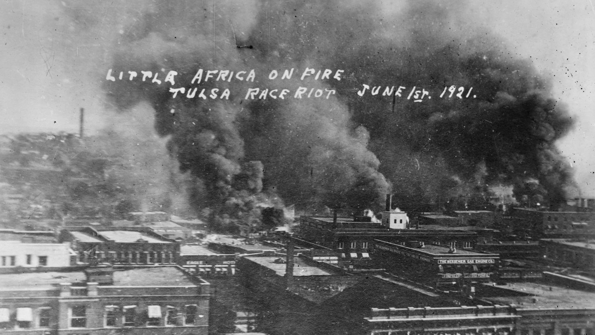 Little Africa on fire, Tulsa Race Riot June 1st 1921