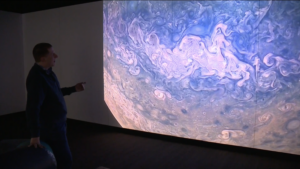 Dr. Brian Jackson at the Luminary on Boise State Campus