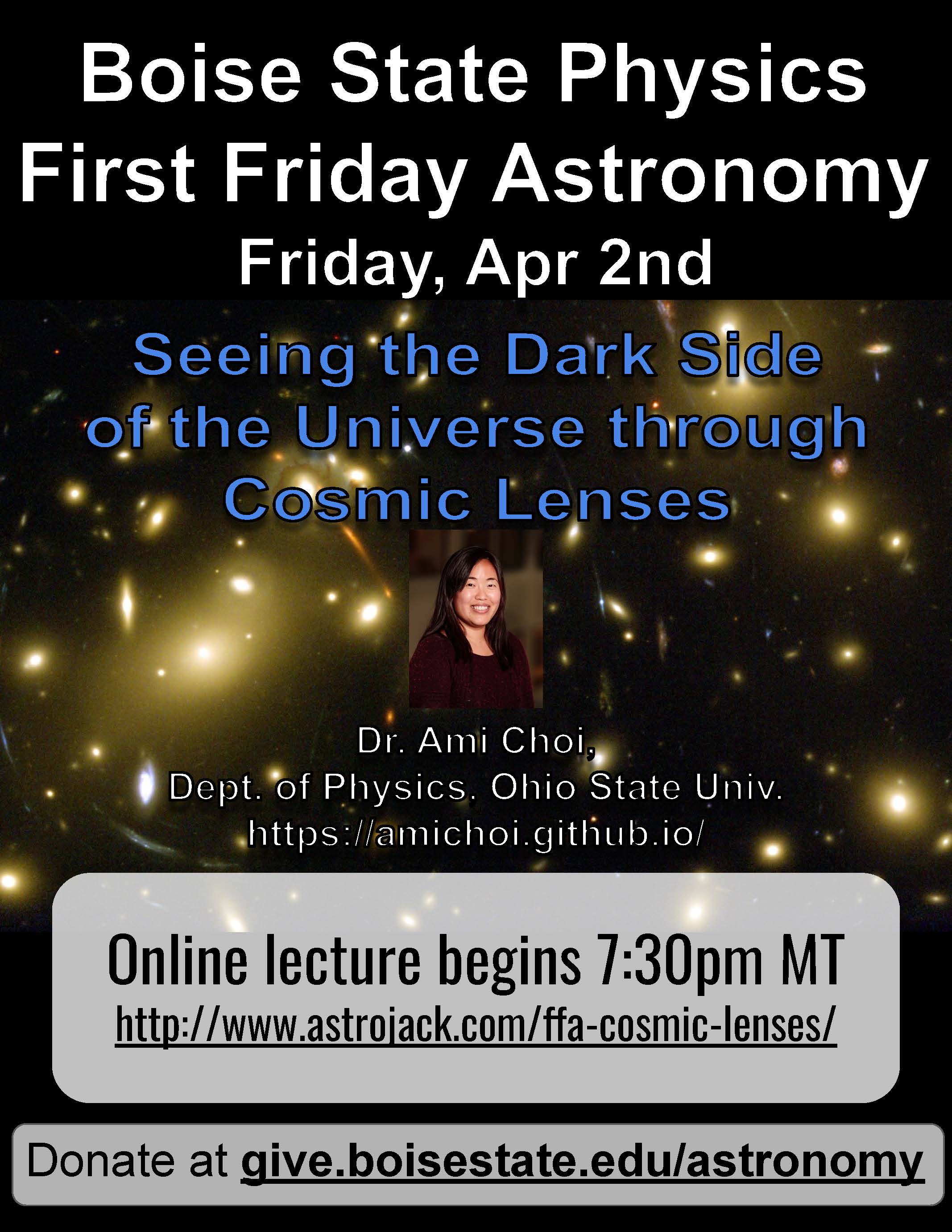 Event flyer featuring Dr. Ami Choi