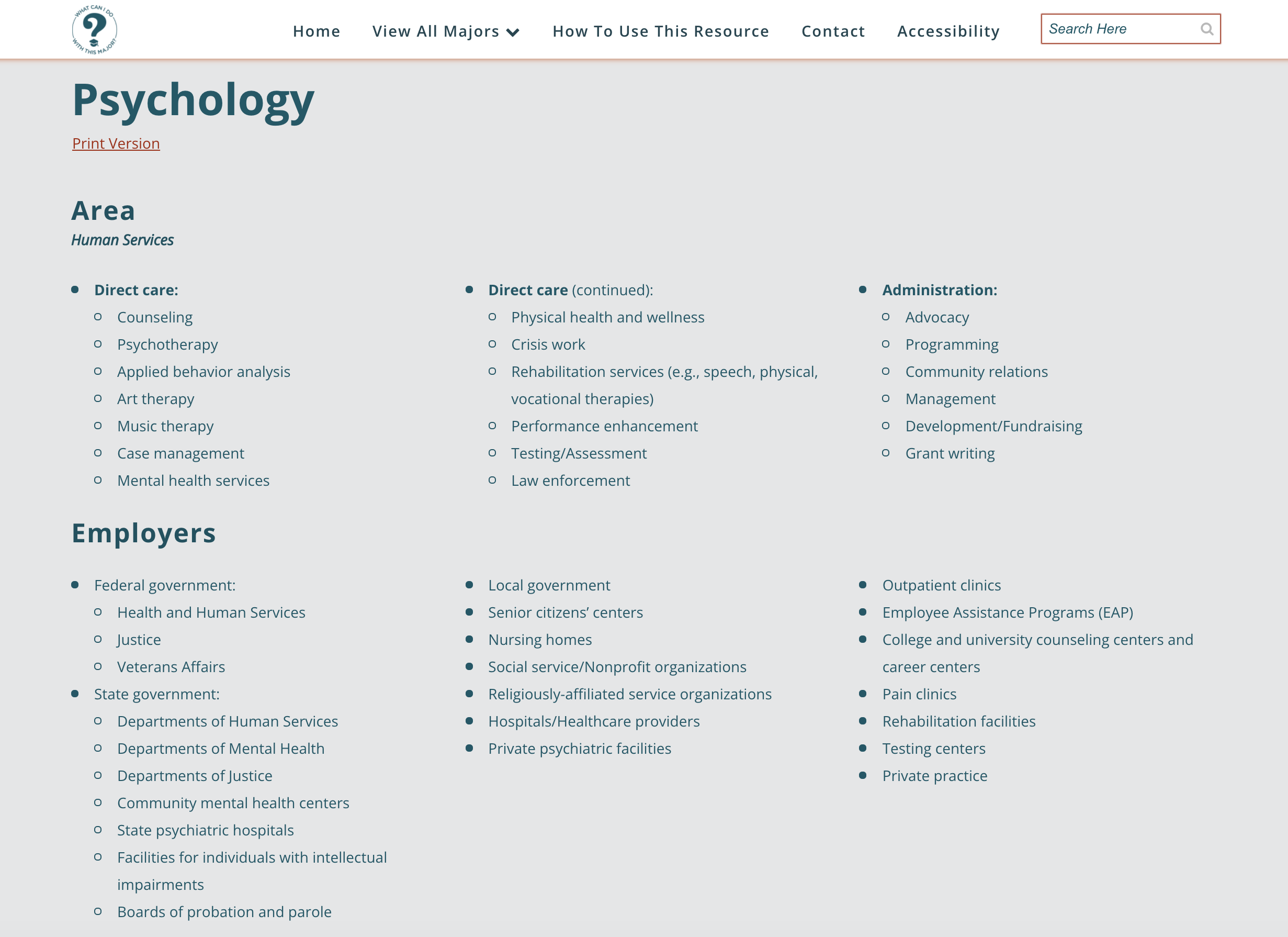 Screenshot of what can I do with this major tool