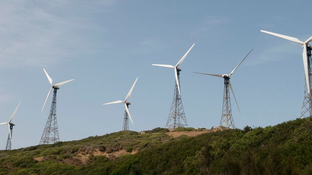 Wind Turbines near the strait of Tarifa, Spain