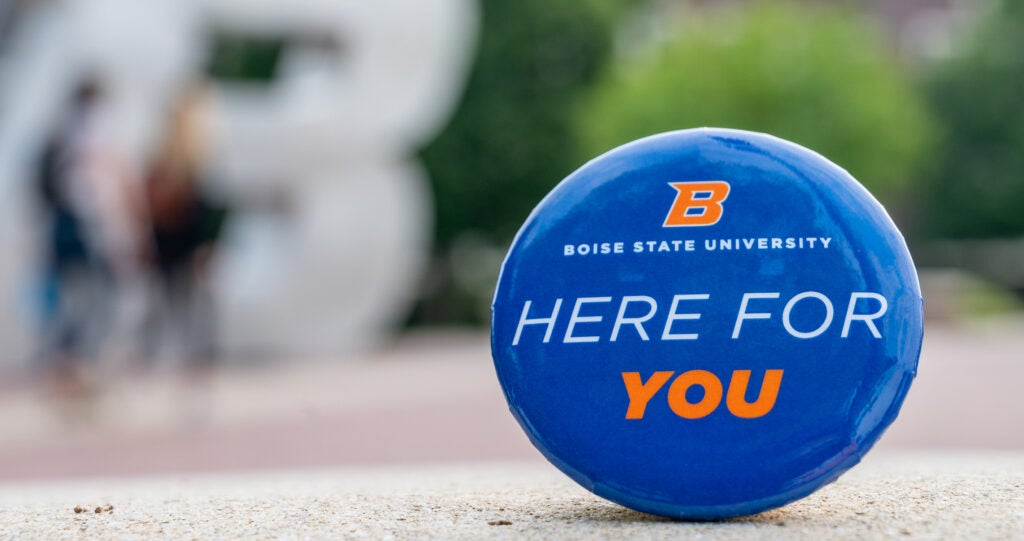 Here for you button