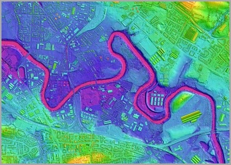 lidar flood mapping