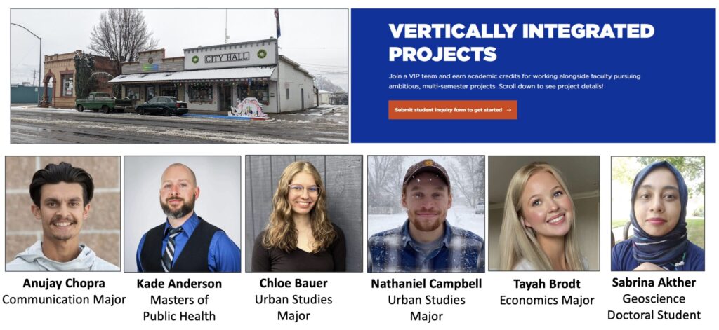 Vertically Integrated Projects students