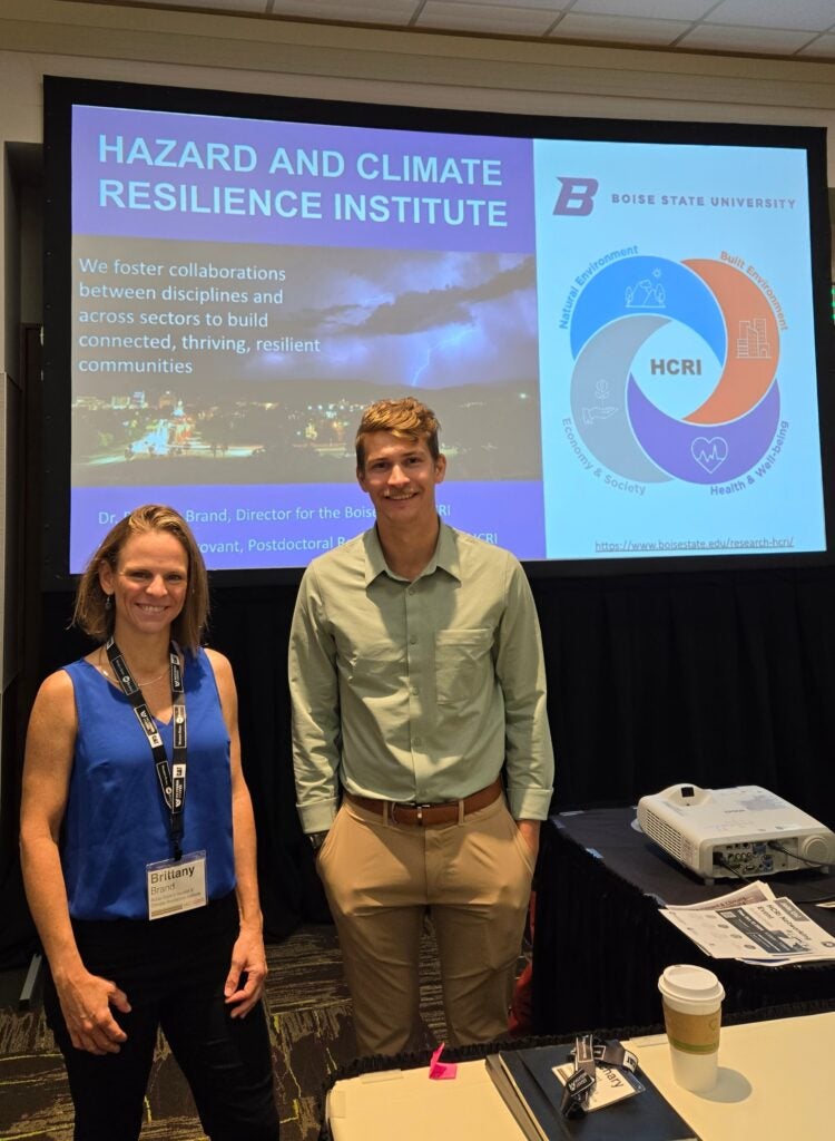 Dr. Brittany Brand and Dr. Zachary Provant