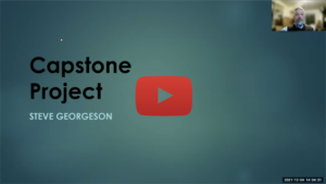 Video Submission from Steve Georgeson.