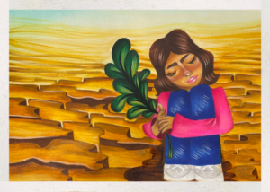 Art image from the student's poster