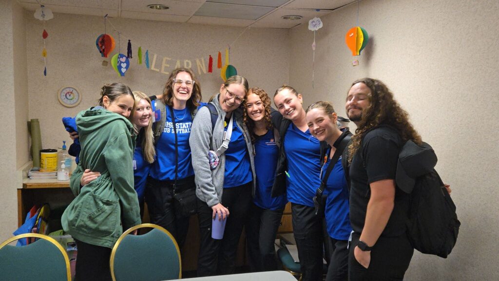 students at celebration