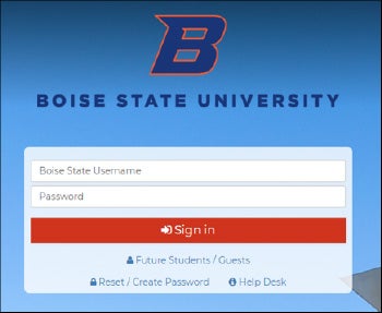 my.BoiseState login